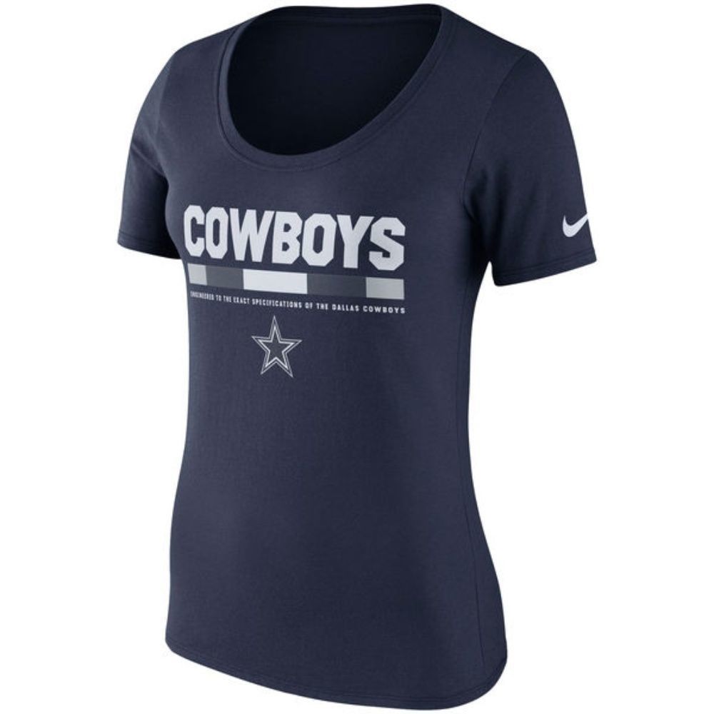 NWT‎ NIKE Dallas Cowboys Team Sideline Scoop Shirt